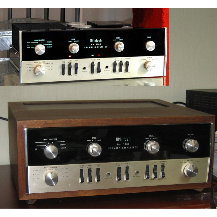 Mcintosh 麥景圖 MA5100 第一部 前後置級合併機(原子粒)