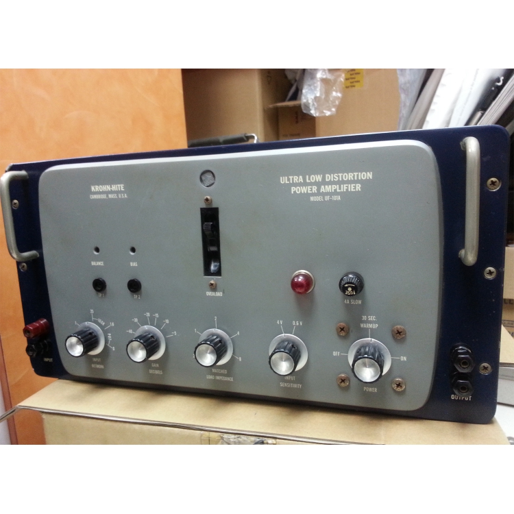 KROHN-HITE 克羅恩-海特 UF-101A 超低失真 獨立單聲道真空管後級功率擴大器
