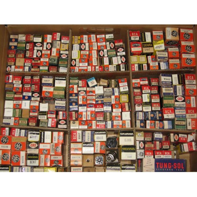 真空管/膽 全新原裝開倉賣 每個90元 頂級牌子 RCA GE Tung-Sol HP Mullard Philips Telefunke