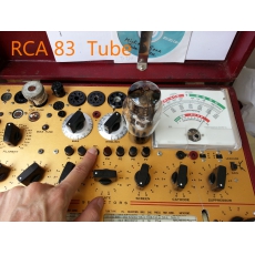 RCA 83 整流 直熱膽 真空管 全新倉庫貨品 膽味十足,聽得舒服。