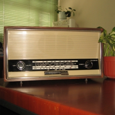 TELEFUNKEN 德律風根 Jubilate 1651L 膽/真空管收音機FM、AM、SW播放功能