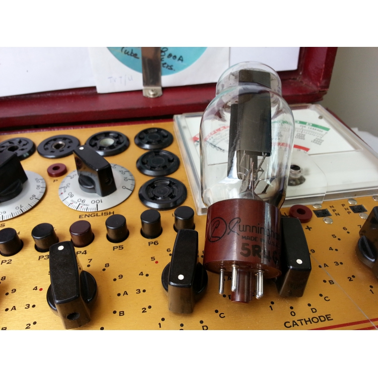 5R4GY = CV717 葫蘆樽 整流 膽/真空管 單方環 吊燈絲 全新倉庫貨品 膽味十足,聽得舒服。