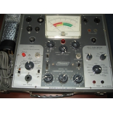 真空管測管器 Tube Tester 1938推出後期測管機 10個試膽位 + CRT試膽架3個試膽位 共有13個位,所有可以測試。(5Pin 6Pin 7Pin 8Pin 9Pin 10Pin 11Pin 12Pin)